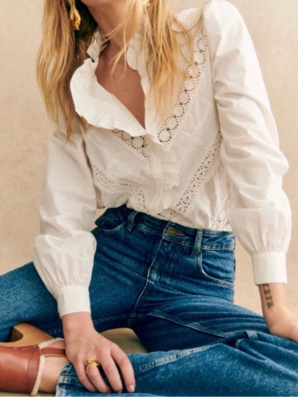 Sezane Lou Shirt - Picture 2 of 5